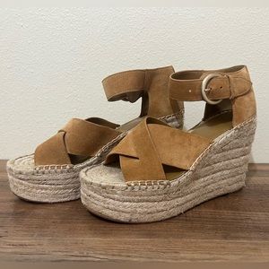 Suede Wedges